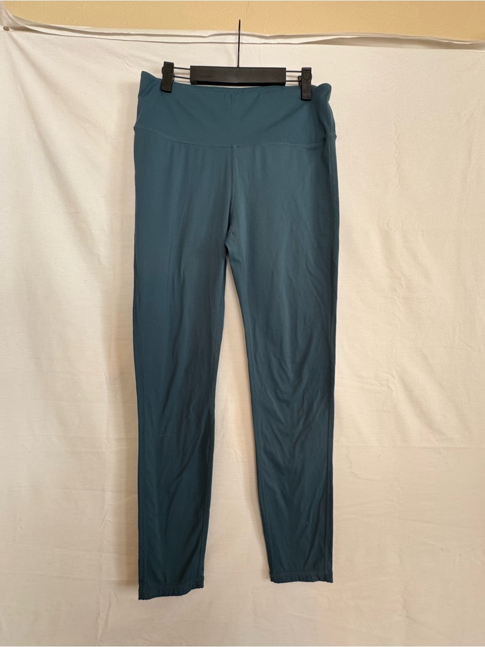 High-Waist Women's Teal Leggings - Classic Everyday Stretch